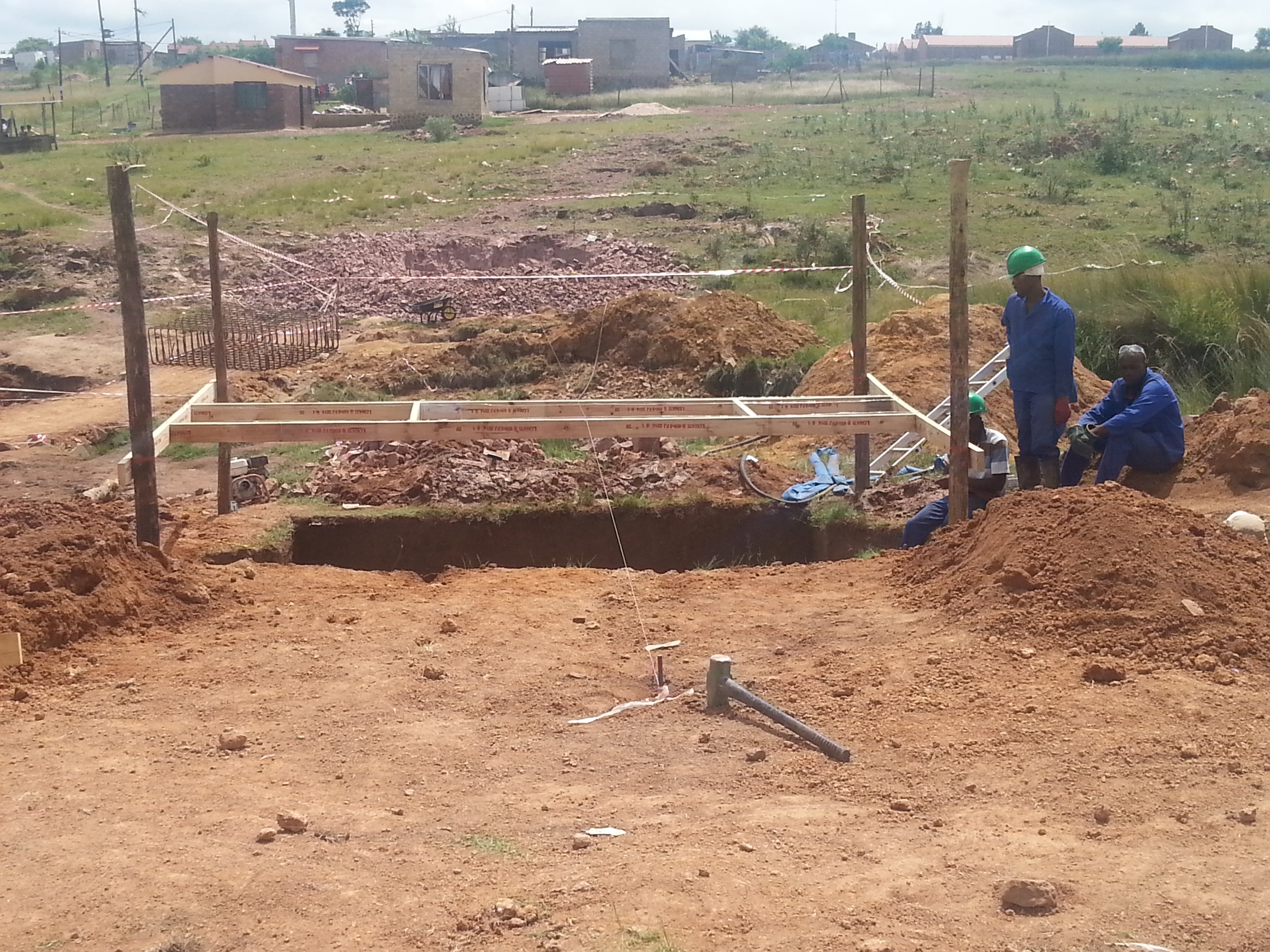 Construction of a Pedestrian Bridge