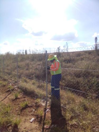 Fencing at Mine