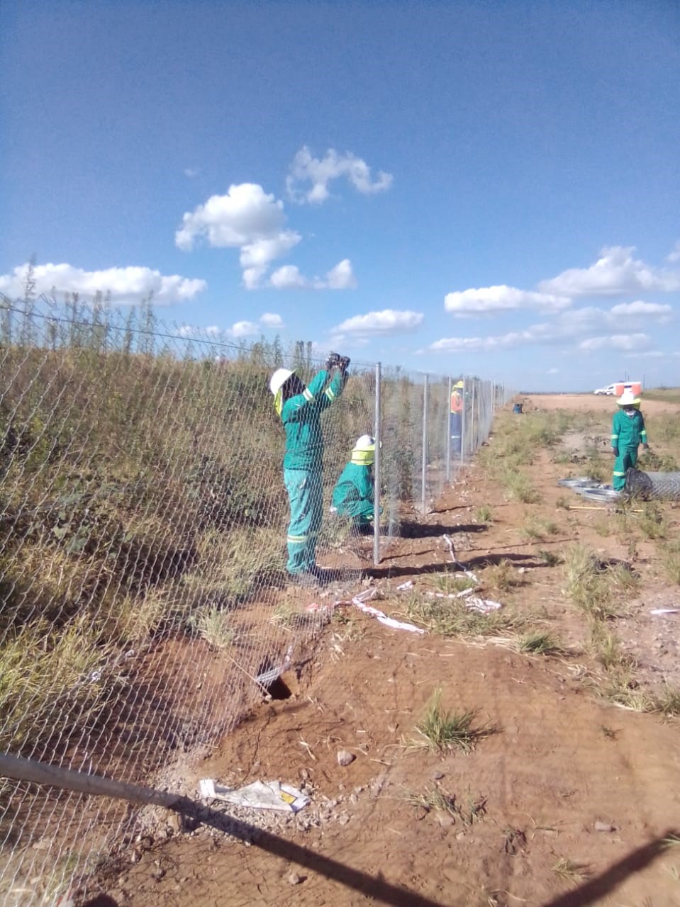 Fencing at Mine